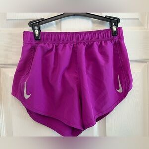 Nike Women's Dri-Fit Magenta Running Shorts